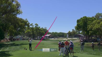 Corey Conners hits 165-yard tee shot to 1 foot, makes birdie on No. 4 at Valspar