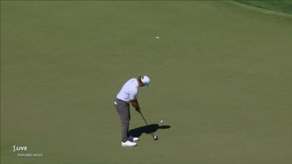 Wilson Furr curls in 29-foot birdie putt at Valero