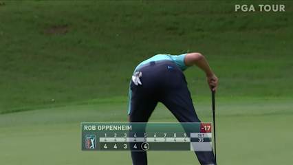 Rob Oppenheim birdies No. 5 in Round 4 at Wyndham