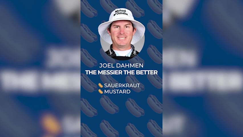 PGA TOUR players describe their perfect hot dog