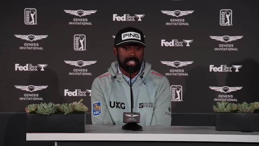 Sahith Theegala on receiving 2026 Charlie Sifford Memorial Exemption