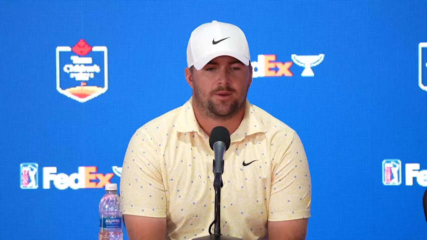 Chris Gotterup talks being highest-ranked player in Texas Children's field