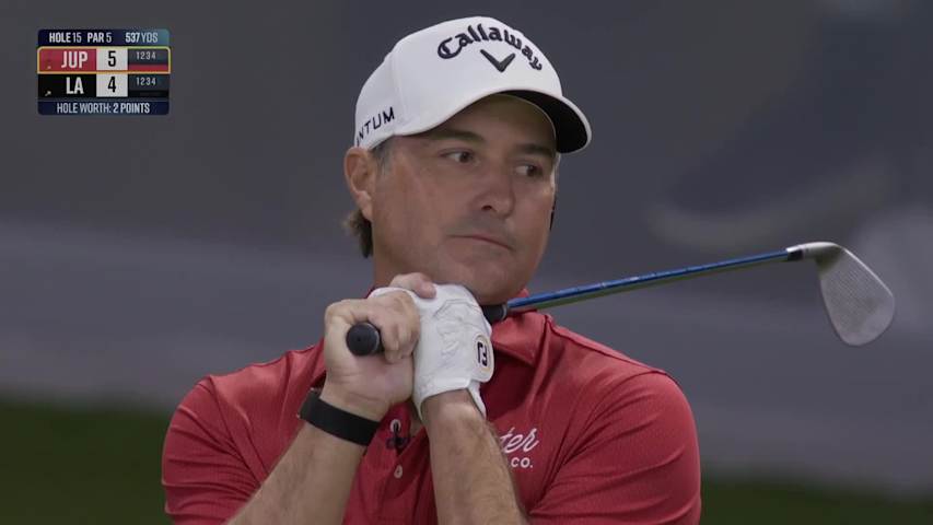 Kevin Kisner misses chip-in by inches, Los Angeles wins Match 1 at TGL Finals