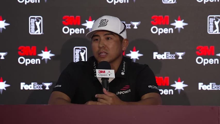 Kurt Kitayama on implications of FedExCup Playoffs at 3M Open