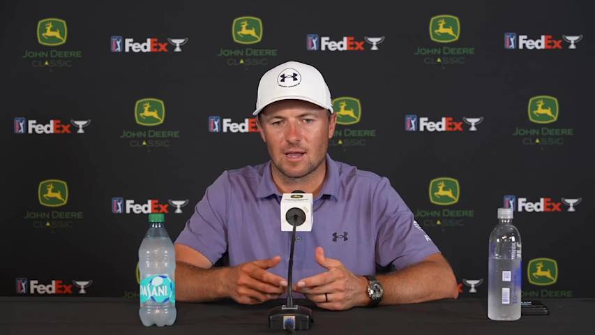 Jordan Spieth on testing new putters, potential midseason change