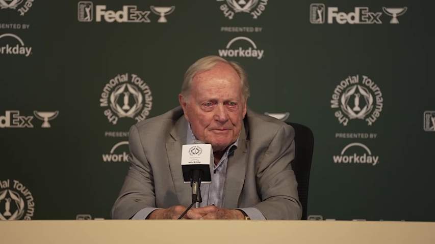 Jack Nicklaus on significance of Adam Scott's 100th consecutive major start