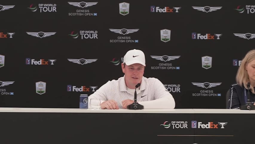 Robert MacIntyre on underdog mentality ahead of Genesis Scottish Open