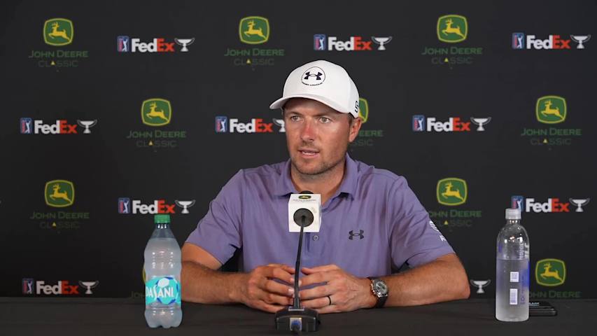 Two-time winner Jordan Spieth looks back on victories at John Deere