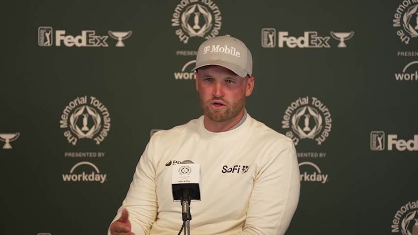 Wyndham Clark on relief of returning to winner's circle