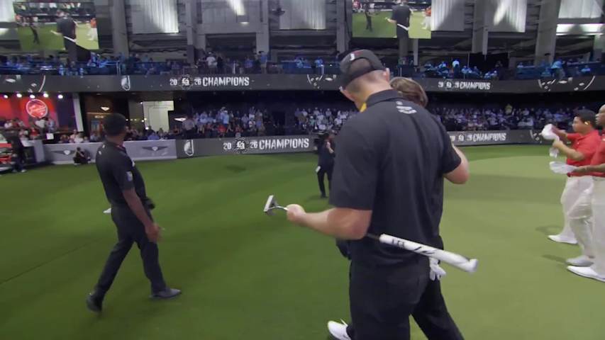 Los Angeles wins Season 2 SoFi Cup as Max Homa misses birdie putt at TGL Finals