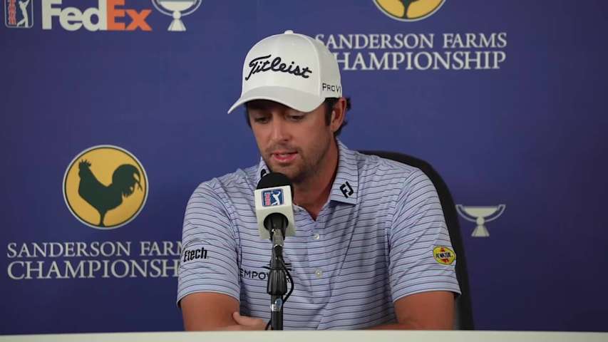 Davis Riley on Signature Event qualification goals for 2025 FedExCup Fall