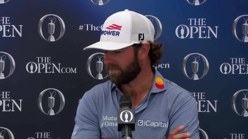 Cameron Young on Sunday 64 at The Open