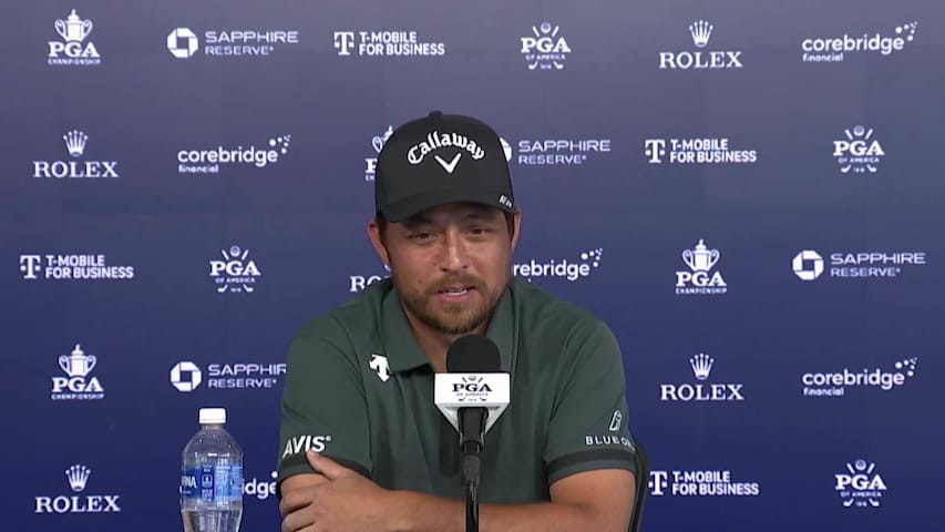Xander Schauffele on confidence ahead of PGA Championship
