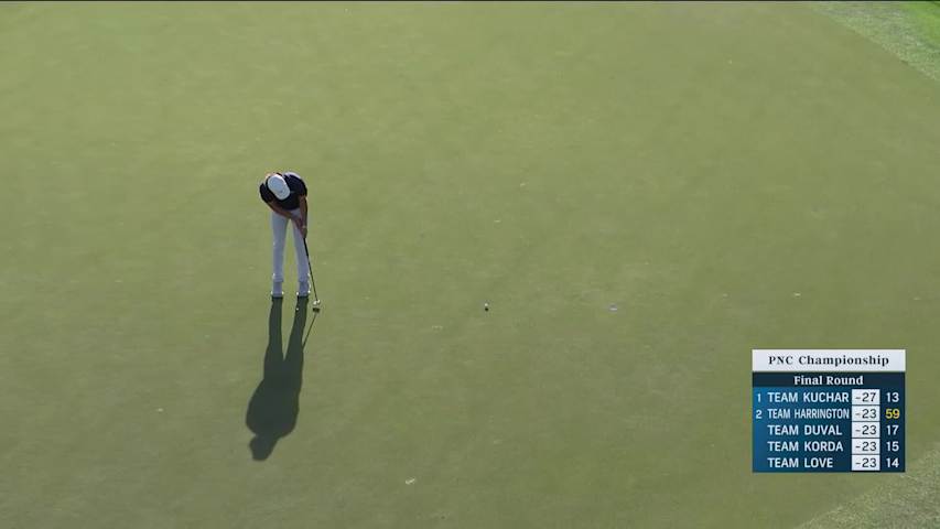 Cameron Kuchar rolls in birdie at PNC Championship