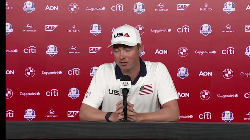 Ryder Cup rookie Ben Griffin on his mental preparation ahead of first Ryder Cup