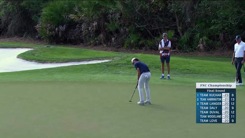 Cameron Kuchar makes birdie at PNC Championship