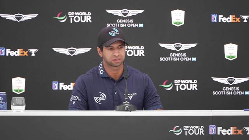 Aaron Rai on Genesis Scottish Open's strong field, demanding test