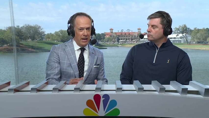 PGA TOUR CEO Rolapp joins NBC booth during Round 3 of THE PLAYERS  