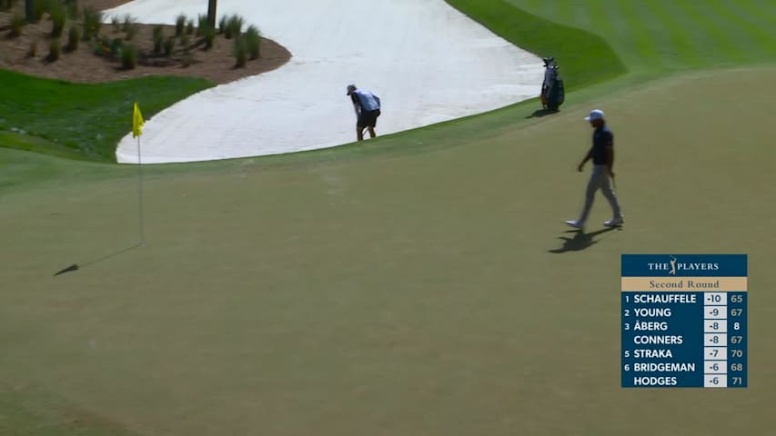 Max Homa buries 38-foot birdie putt on No. 10 at THE PLAYERS