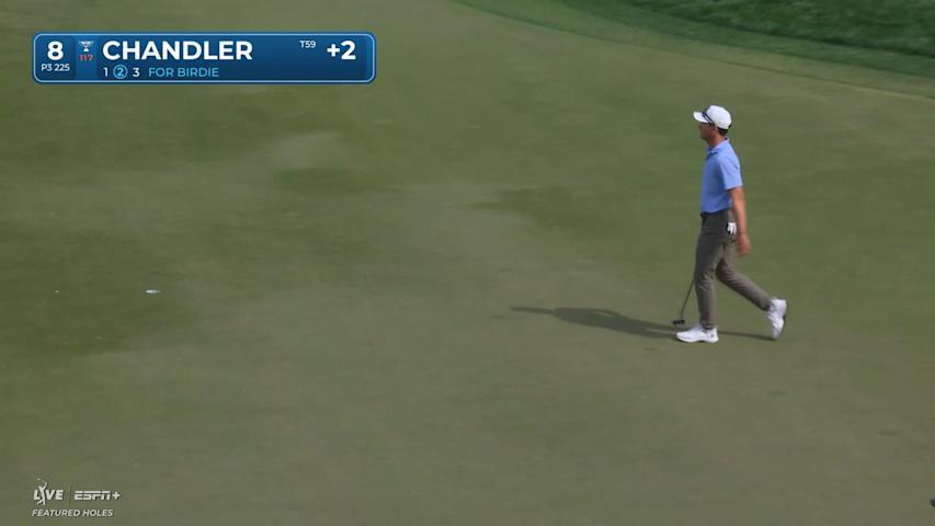 Will Chandler drains 18-foot birdie putt at Valspar