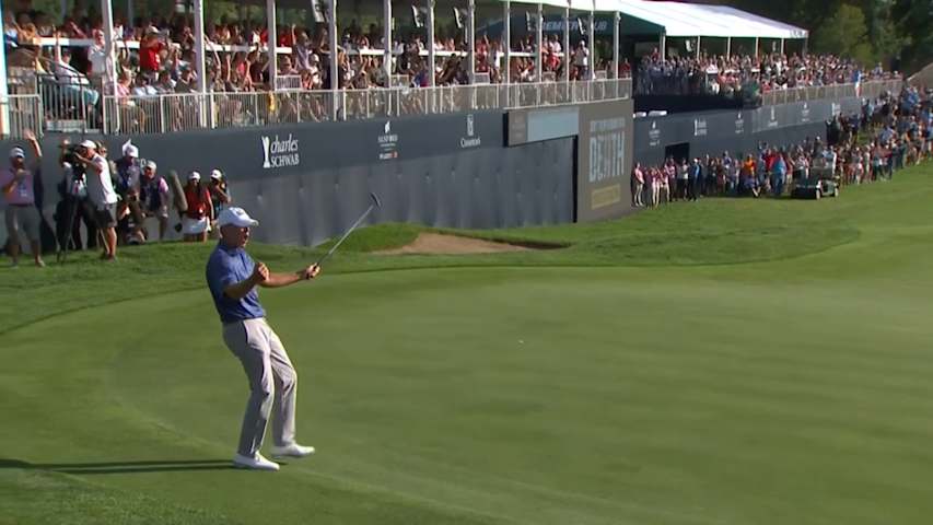 Steve Stricker buries birdie putt to win Sanford Int