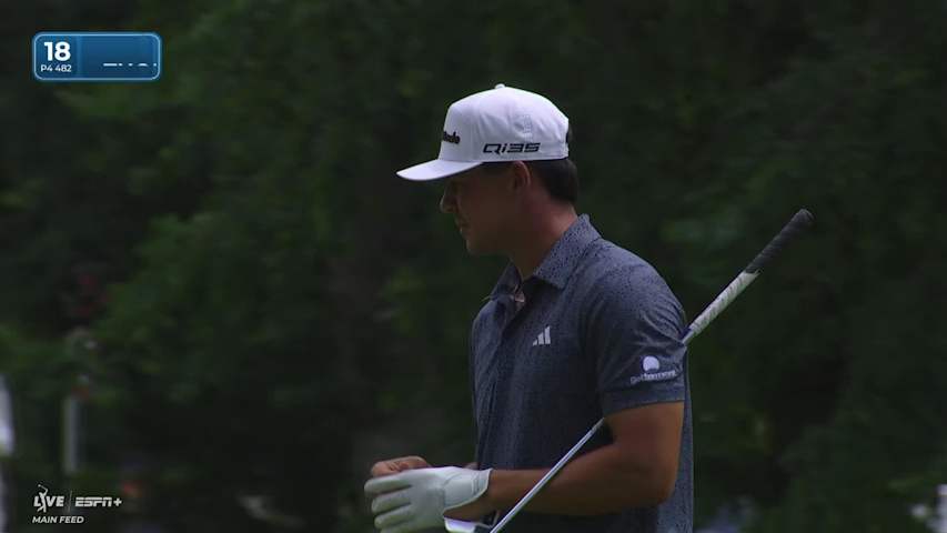 Michael Thorbjornsen closes with birdie to shoot 63 at John Deere
