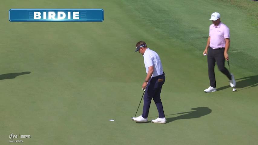 Cole/Lebioda makes birdie on No. 9 at Zurich Classic