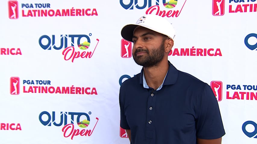 Manav Shah interview after Round 1 of the Quito Open