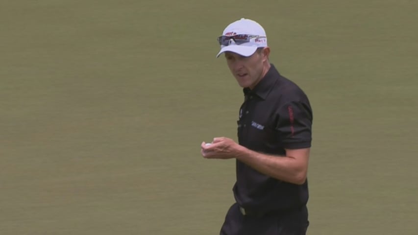 Manley birdies No. 1 in Round 3 of ISPS HANDA