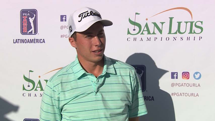 Chase Hanna interview after Round 2 of the San Luis Championship
