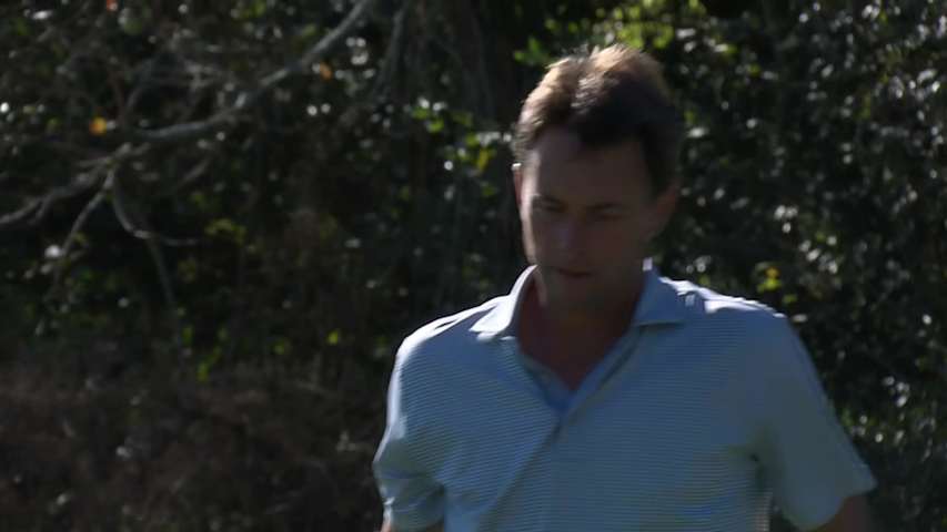 Spencer Levin makes birdie on No. 7 at PGA TOUR Q-School