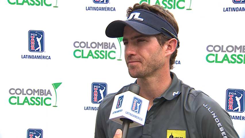 Andrés Echavarría interview after winning the Colombia Classic