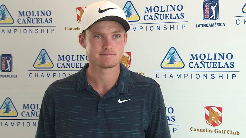 Andreas Halvorsen interview after Round 3 of Molino Cañuelas Championship