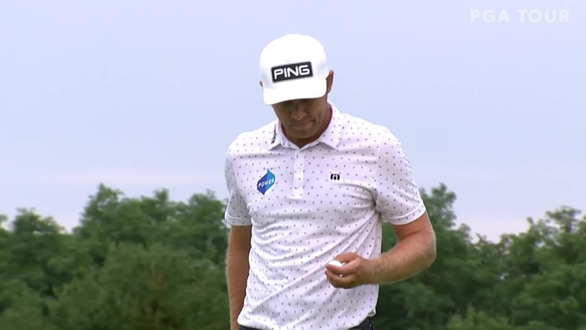 Seamus Power chips in for birdie to extend playoff at Barbasol