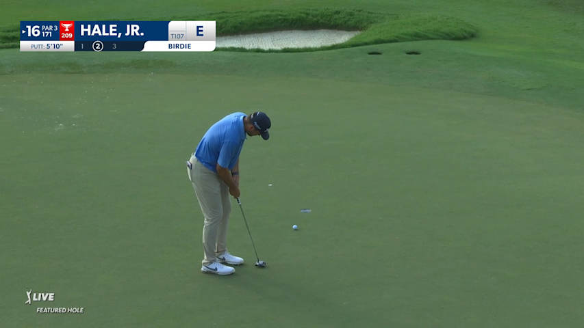 Blaine Hale, Jr.'s tee shot to 5 feet sets up birdie at Wyndham
