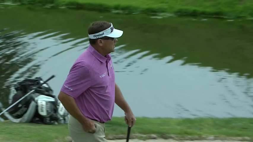 Brandt Jobe makes birdie on No. 17 at Principal