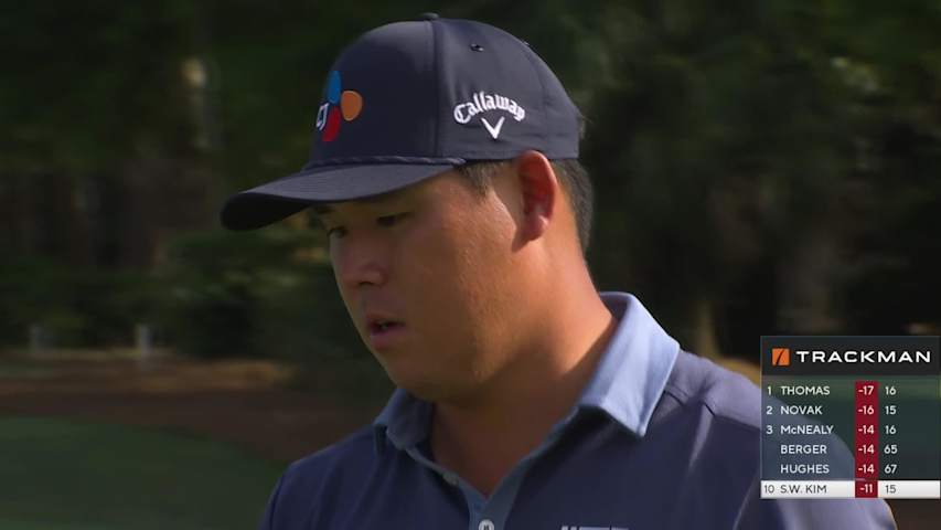 Si Woo Kim's excellent approach sets up birdie at RBC Heritage