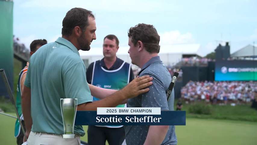 Scottie Scheffler finishes strong to win BMW Championship