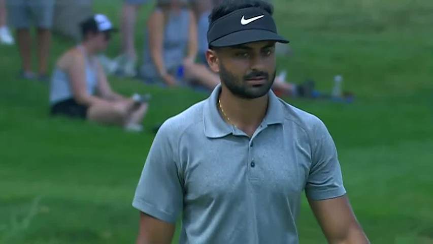 Manav Shah’s solid birdie putt at John Deere
