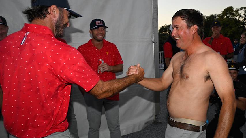Kevin Kisner's best moments as U.S. Presidents Cup Team assistant captain