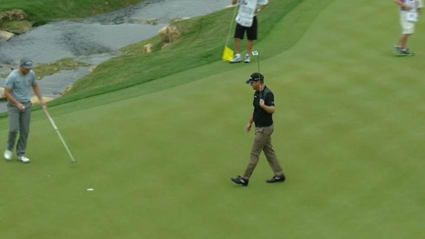 Hanson eagles No. 18 in Round 4 of Valero Texas Open