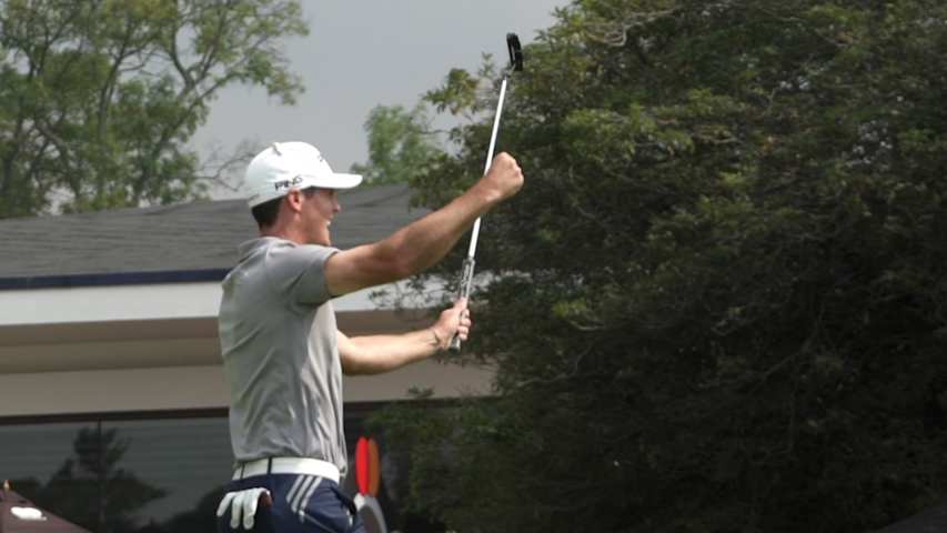 Mito Pereira drains an eagle to win the Bogota Championship