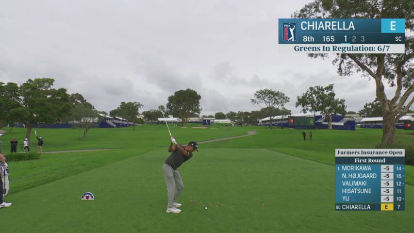 Alex Chiarella's near-ace is the Shot of the Day