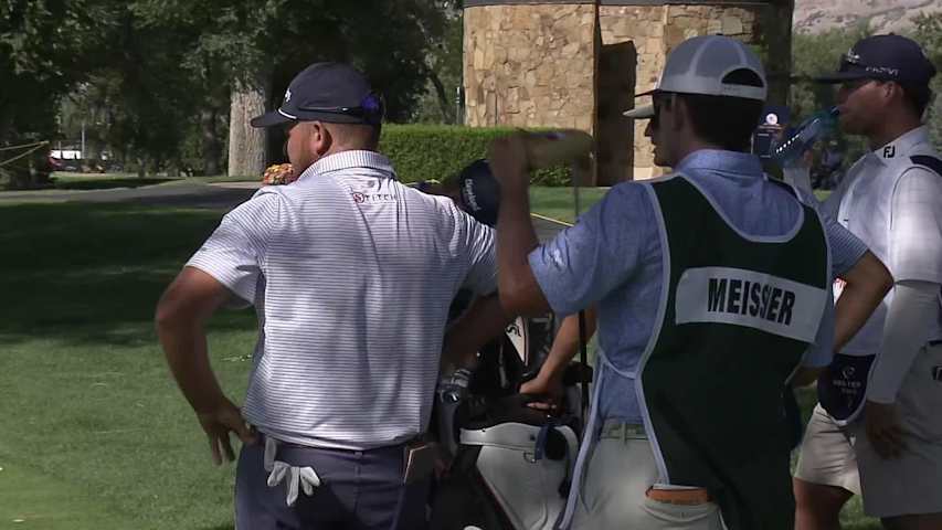 Mitchell Meissner makes birdie on No. 13 at Utah Championship