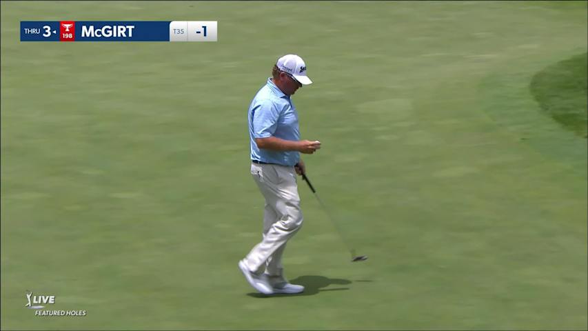 William McGirt's quality tee shot yields birdie at John Deere