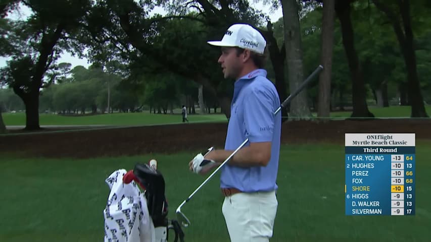 Davis Shore makes birdie on No. 16 at ONEflight Myrtle