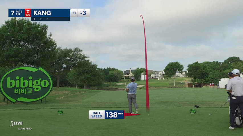Sung Kang's tight tee shot leads to birdie at CJ CUP Byron Nelson