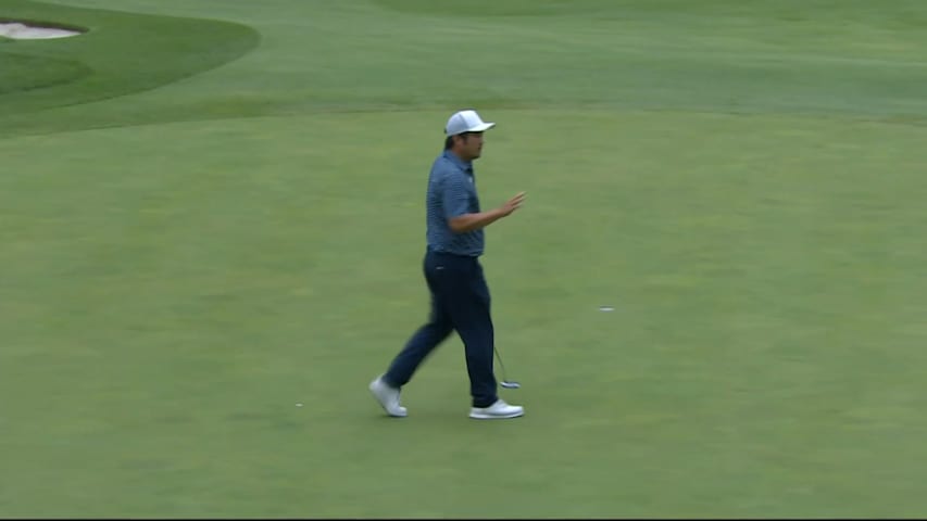 John Huh makes back-to-back birdies on No. 6 at ZOZO