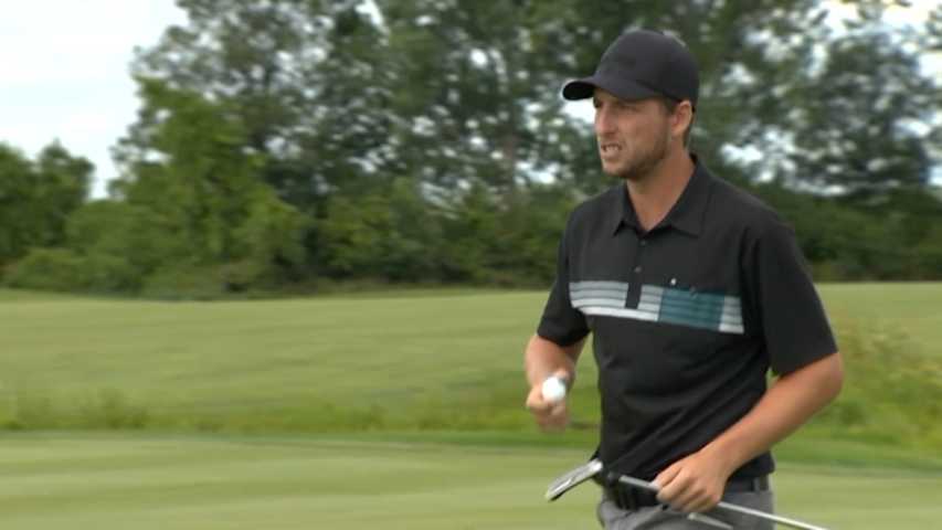 Brad Clapp vaults into the 36-hole lead at The Great Waterway Classic