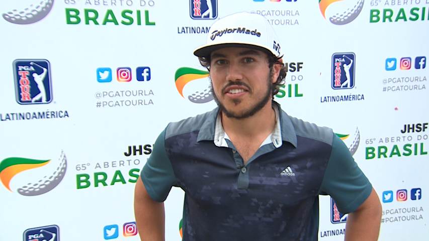Dalan Refioglu interview after Round 1 of the 65th JHSF Aberto do Brasil